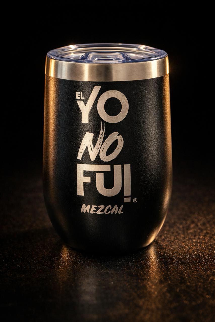 Termo mezcalero grabado